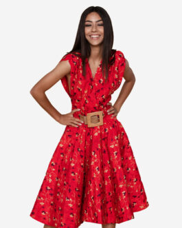 Floral short dress