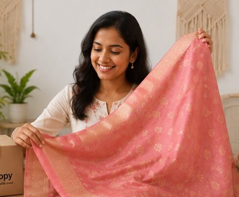 Customer feedback from Divya R. at 7Pleats